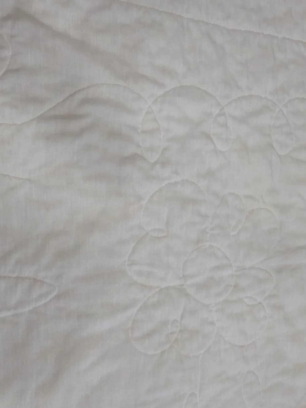 Vintage 70s Quilted Baby Blanket Comforter Retro Bear Squirrel Duck Cottagecore